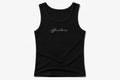 Black Ribbed Vest